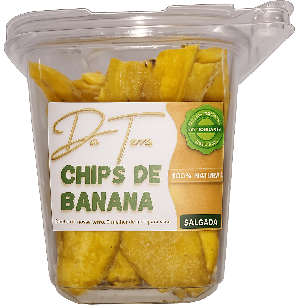 CHIPS DE BANANA SALGADA